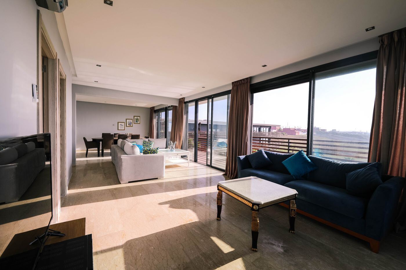 Interior styled for a one-bedroom, type 2