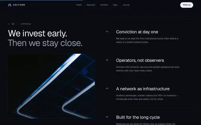Arcform approach screenshot