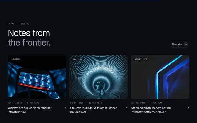 Arcform journal screenshot