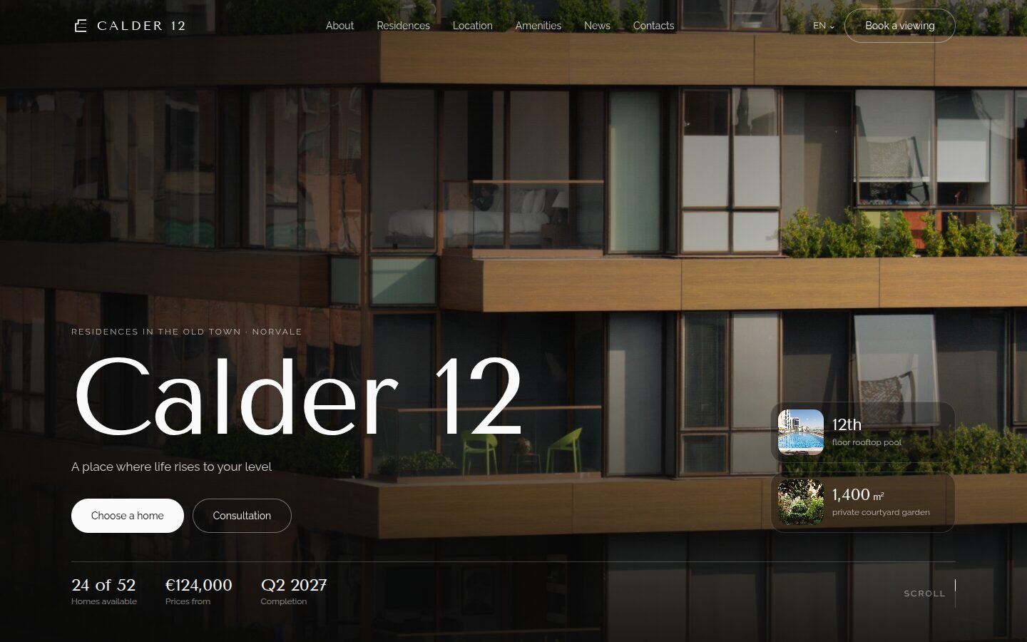 Calder 12 hero screenshot
