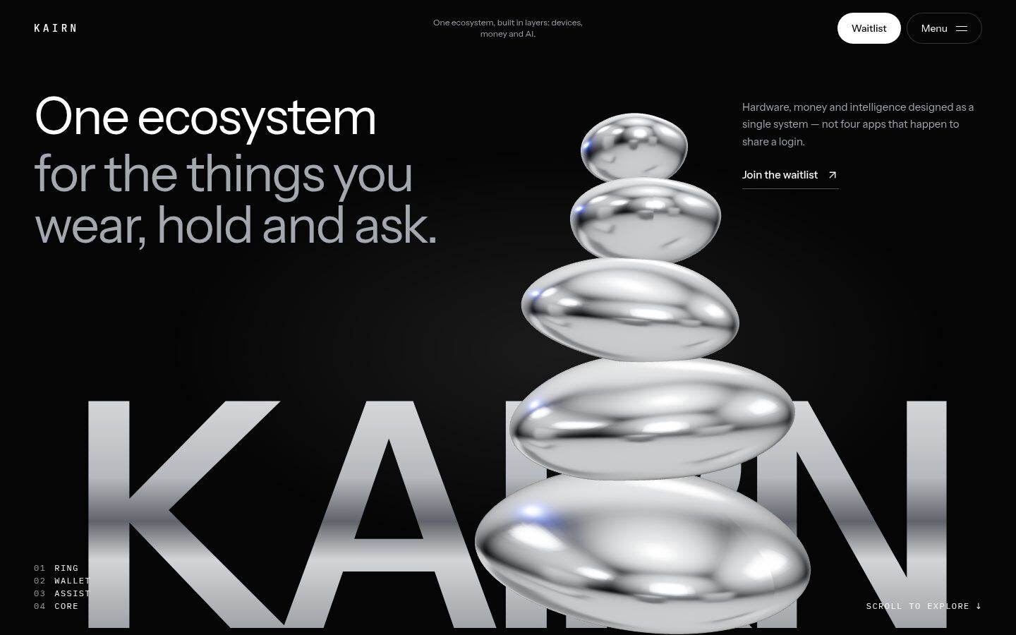 Kairn hero screenshot