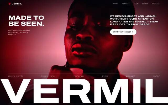Vermil re-lit hero screenshot